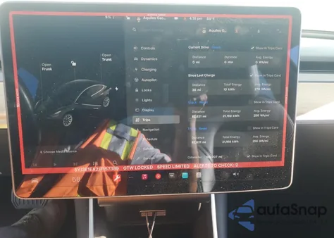 2018 Tesla Model 3 из США, поврежденный, VIN 5YJ3E1EA2JF157389